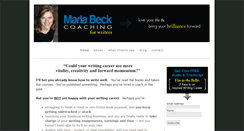 Desktop Screenshot of coachmarla.com